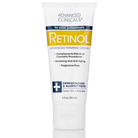 Advance clinicals Retinol Advanced Firming Cream, 2oz Travel Size (No Added Fragrance)