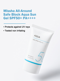 MISSHA All Around Safe Block Aqua Sun Gel SPF50+ PA++++ 50ml