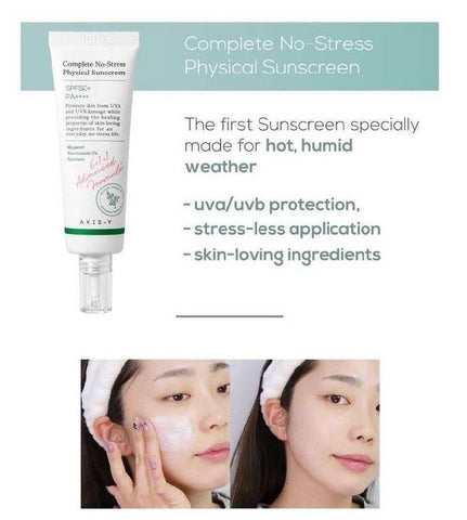 AXIS - Y Complete No-Stress Physical Sunscreen 50ml