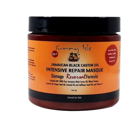 Sunny Isle Jamaican Black Castor Oil Intensive Repair Masque - 16 oz.