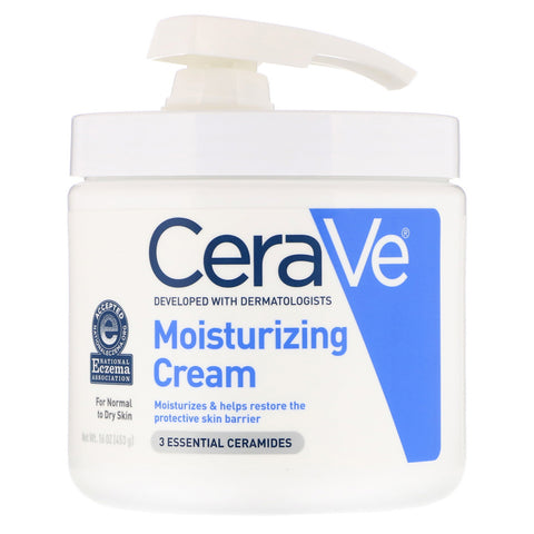 CeraVe - Moisturizing Cream with Pump, for normal to dry skin 16 oz (453 g) -