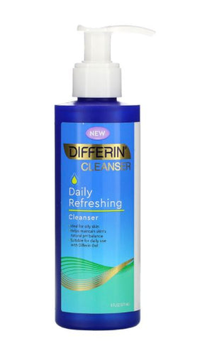 Differin, Daily Refreshing Cleanser, 6 fl oz (177 ml)