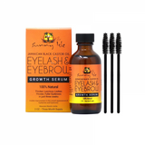 Sunny Isle Jamaican Black Castor Oil Eyebrow & Eyelash Growth Serum 2 oz
