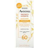 Aveeno, Protect + Hydrate, Sunscreen, For Face, SPF 60, 2 fl oz (60 ml)