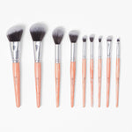 BH Cosmetics - Rose Quartz - 9 Piece Brush Set  DUBAI UAE - Dubuy world