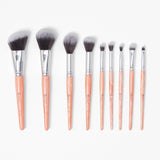 BH Cosmetics - Rose Quartz - 9 Piece Brush Set  DUBAI UAE - Dubuy world