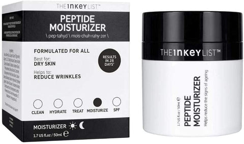 The Inkey List  - PEPTIDE MOISTURIZER