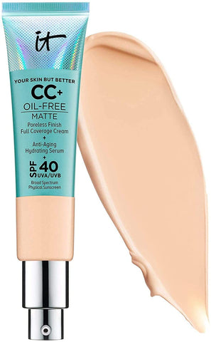 IT Cosmetics - Your Skin But Better CC+ Oil-Free Matte with SPF 40 - Light Medium