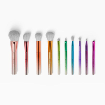 BH Cosmetics - Take Me Back to Brazil Brushes - 10 Piece Brush Set UAE - Dubuy world