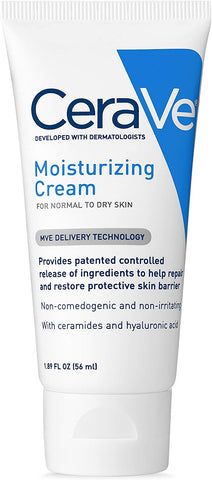 CeraVe, Moisturizing Cream, For Normal to Dry Skin 56 ml - UAE - Dubuy world