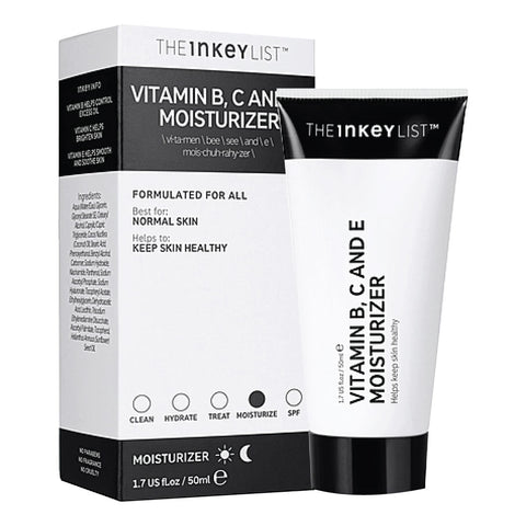 The INKEY List  - Vitamin B, C, and E Moisturizer - UAE - Dubuy World