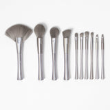 BH Cosmetics - Smoke 'n Mirrors - 10 Piece Metalized Brush Set with Bag  UAE - Dubuy world