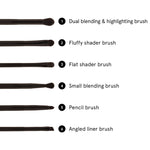 BH Cosmetics - Zodiac Brush Set - 6 Piece Brush Set UAE - Dubuy world