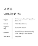 The Ordinary - Lactic Acid 5% + HA 2%