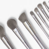BH Cosmetics - Smoke 'n Mirrors - 10 Piece Metalized Brush Set with Bag  UAE - Dubuy world
