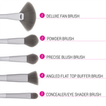 BH Cosmetics - Smoke 'n Mirrors - 10 Piece Metalized Brush Set with Bag  UAE - Dubuy world