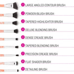 BH Cosmetics - Rose Quartz - 9 Piece Brush Set  DUBAI UAE - Dubuy world