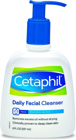 Cetaphil, Daily Facial Cleanser, 8 fl oz (237 ml)