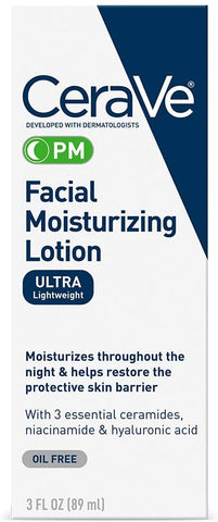 CeraVe, PM Facial Moisturizing Lotion, 89ml