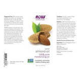 Now Foods, Solutions, Sweet Almond Oil, 4 fl oz (118 ml)