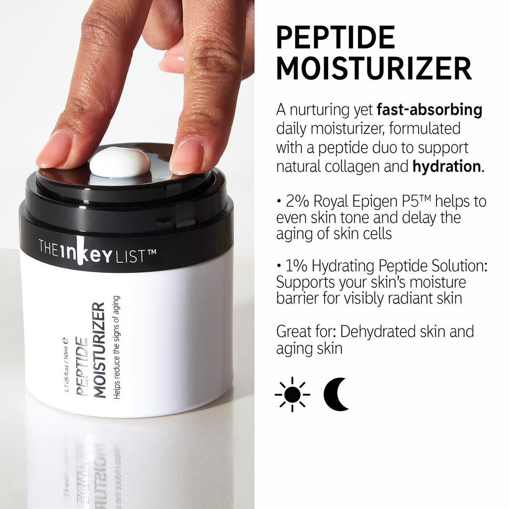 The Inkey List PEPTIDE MOISTURIZER Dubuy World