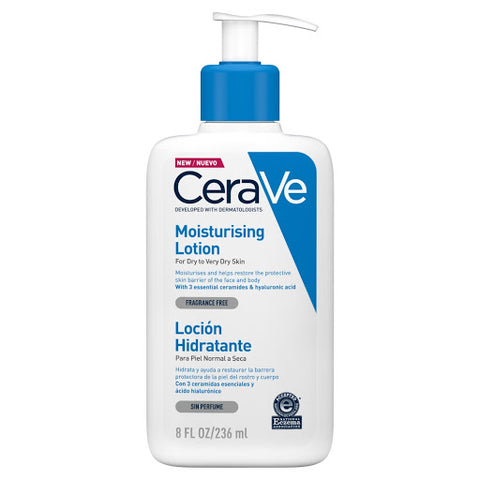 Cerave  - moisturising lotion for dry to very dry skin 8 oz , 236 ml - UAE - Dubuy World