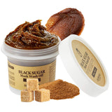 Korean - Skinfood, Black Sugar Mask Wash Off, 3.52 oz (100 g)