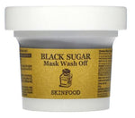 Korean - Skinfood, Black Sugar Mask Wash Off, 3.52 oz (100 g)