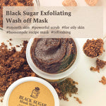 Korean - Skinfood, Black Sugar Mask Wash Off, 3.52 oz (100 g)