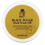 Korean - Skinfood, Black Sugar Mask Wash Off, 3.52 oz (100 g)